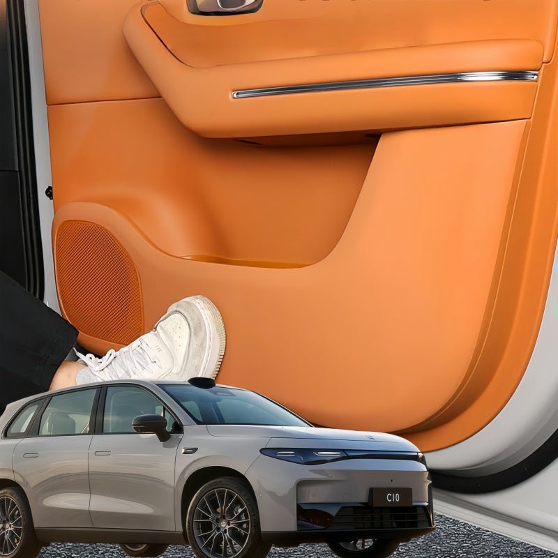 Leather Door Anti - Kick Panel Protector for Leapmotor C10 - NICE EVS