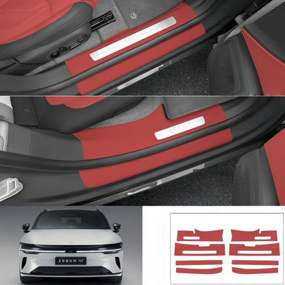 Leather Door Sill Protector for 2026 Zeekr 7GT - NICE EVS