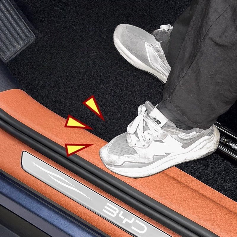 Leather Door Sill Protector for BYD Sealion 7 - NICE EVS