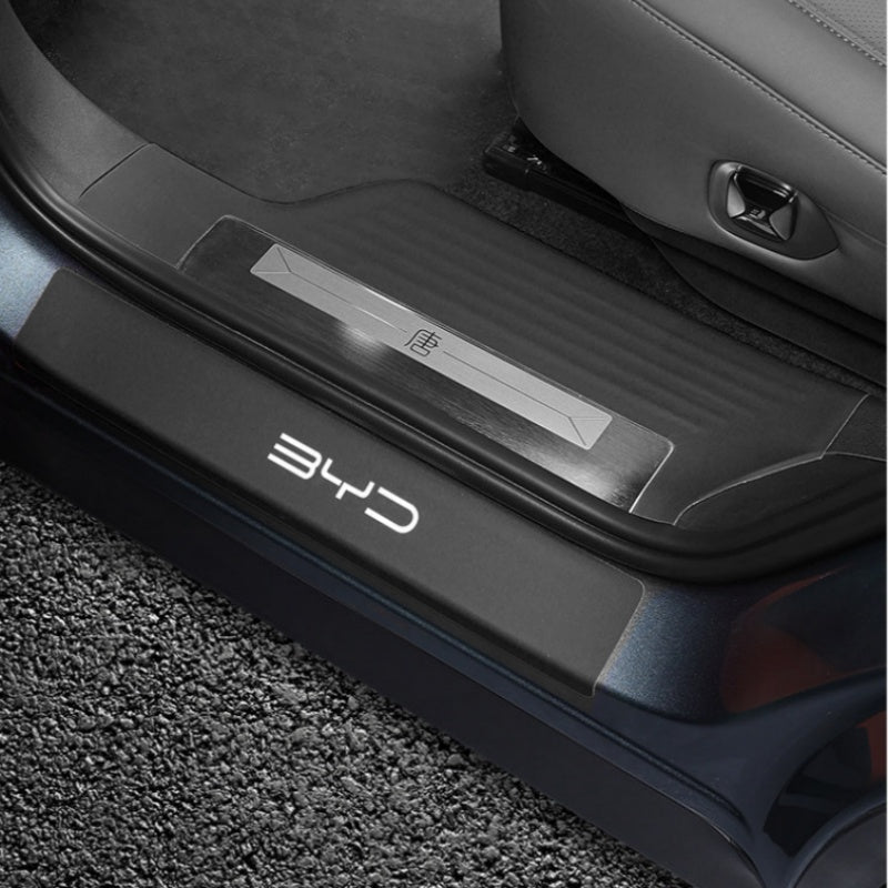 Leather Door Sill Protector for BYD Sealion 8 / ATTO 8 - NICE EVS