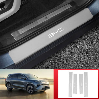 Leather Door Sill Protector for BYD Sealion 8 / ATTO 8 - NICE EVS