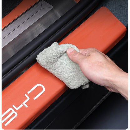 Leather Door Sill Protector for BYD Sealion 8 / ATTO 8 - NICE EVS