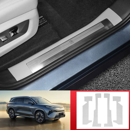 Leather Door Sill Protector for BYD Sealion 8 / ATTO 8 - NICE EVS