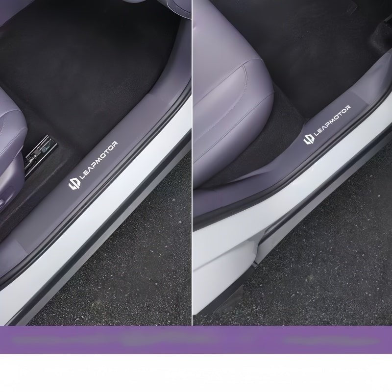 Leather Door Sill Protector for Leapmotor B10 - NICE EVS