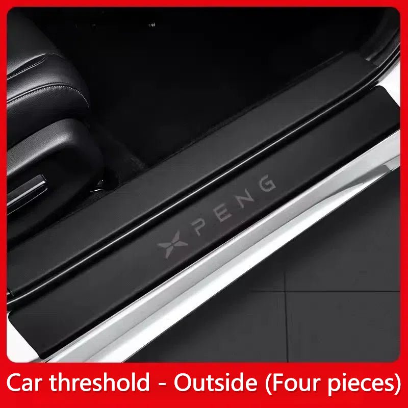 Leather Door Sill Protector for XPeng G6/G9/P7 - NICE EVS