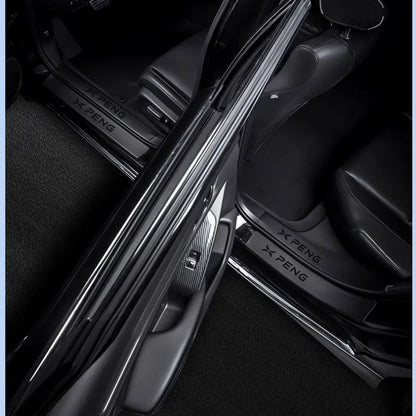 Leather Door Sill Protector for XPeng G6/G9/P7 - NICE EVS