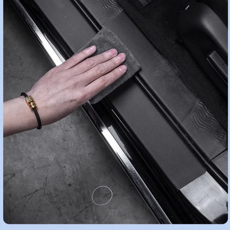 Leather Door Sill Protector for XPeng G6/G9/P7 - NICE EVS
