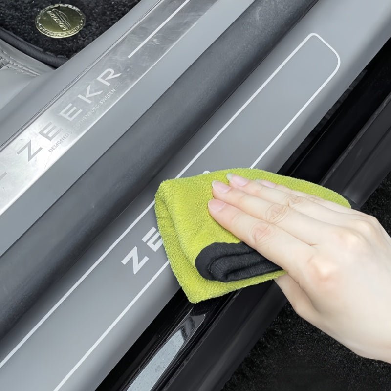 Leather Door Sill Protector for ZEEKR 7X (4 Pcs) - NICE EVS