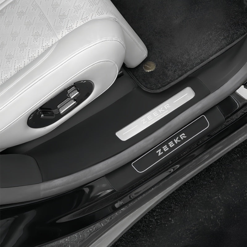 Leather Door Sill Protector for ZEEKR 7X (4 Pcs) - NICE EVS