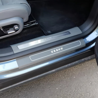 Leather Door Sill Protector for ZEEKR 7X (4 Pcs) - NICE EVS