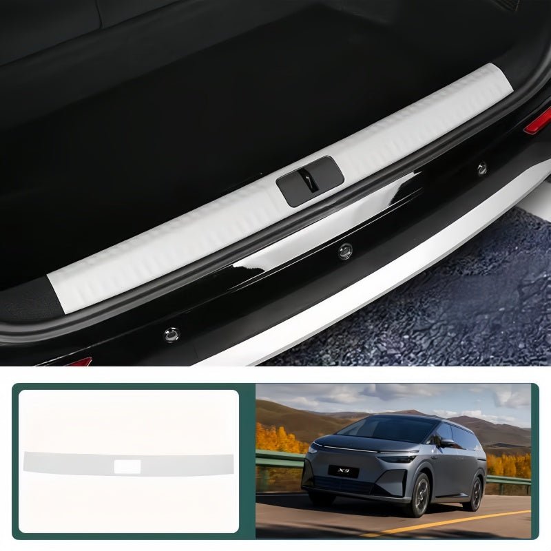 Leather Door Sill Protector Strips for 2024-2026 XPENG X9 - NICE EVS