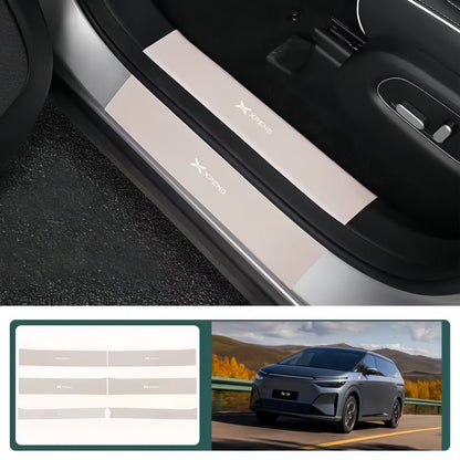 Leather Door Sill Protector Strips for 2024-2026 XPENG X9 - NICE EVS