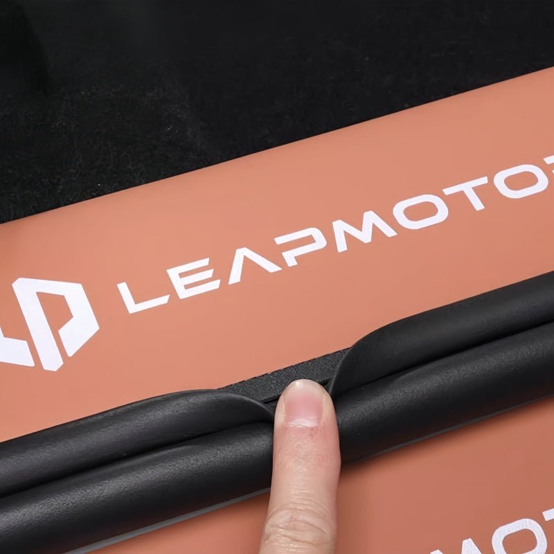 Leather Door Sill Protectors for Leapmotor C10 - NICE EVS