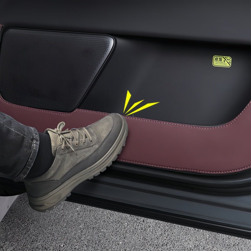 Leather Front Door Anti-Kick Pad for 2024-2026 XPENG X9 - NICE EVS