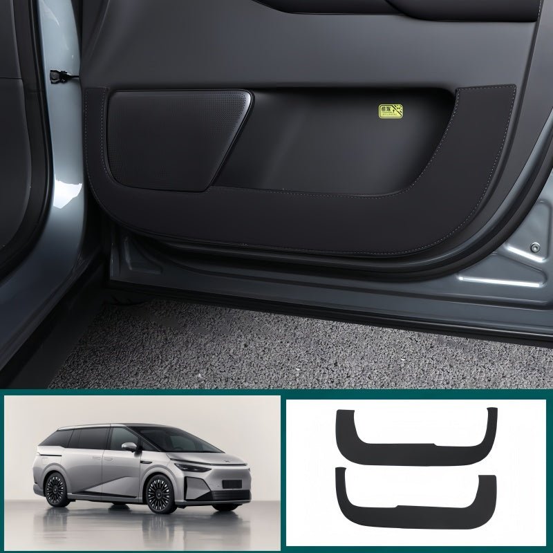 Leather Front Door Anti-Kick Pad for 2024-2026 XPENG X9 - NICE EVS