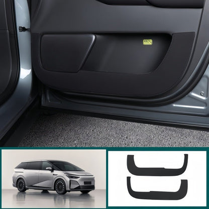 Leather Front Door Anti-Kick Pad for 2024-2026 XPENG X9 - NICE EVS