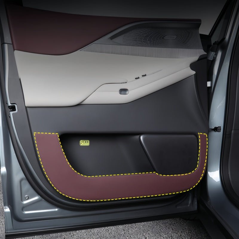 Leather Front Door Anti-Kick Pad for 2024-2026 XPENG X9 - NICE EVS
