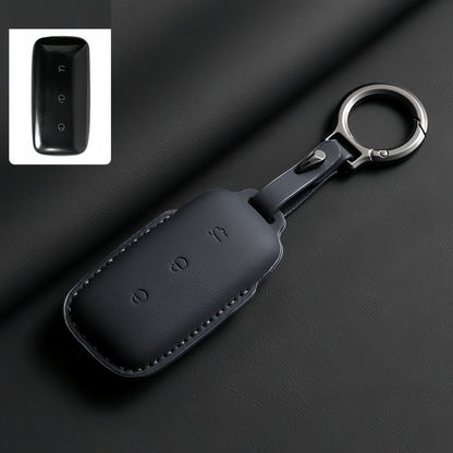 Leather Key Fob Cover for Geely EX5 / Geely Starray EM - i - NICE EVS