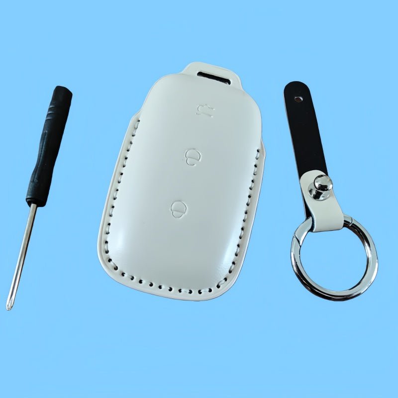 Leather Key Fob Cover for Geely EX5 / Geely Starray EM - i - NICE EVS