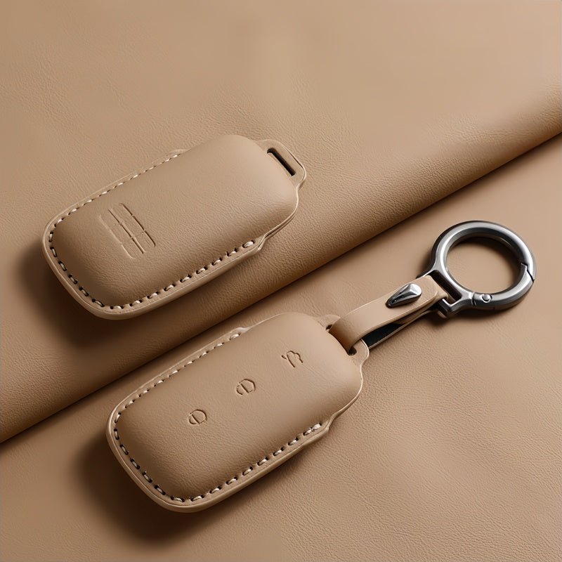 Leather Key Fob Cover for Geely EX5 / Geely Starray EM - i - NICE EVS