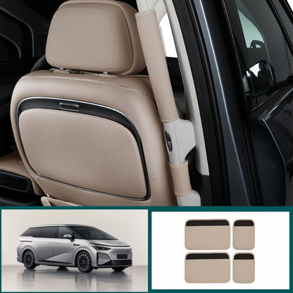 Leather Middle Inner Door Handle Cover for 2024-2026 XPENG X9 - NICE EVS