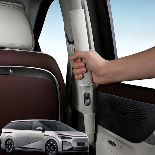Leather Middle Inner Door Handle Cover for 2024-2026 XPENG X9 - NICE EVS