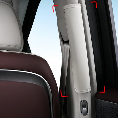 Leather Middle Inner Door Handle Cover for 2024-2026 XPENG X9 - NICE EVS