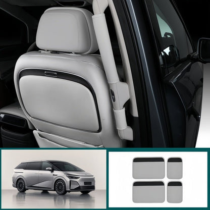 Leather Middle Inner Door Handle Cover for 2024-2026 XPENG X9 - NICE EVS