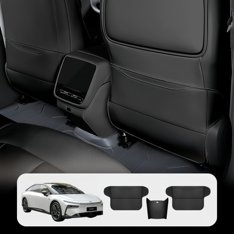 Leather Seat Back Anti-Kick Mat for 2026 XPENG P7+ - NICE EVS