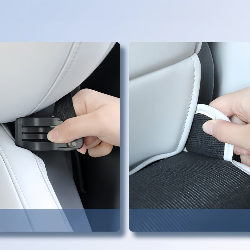 Leather Seat Back Anti-Kick Mat for 2026 XPENG P7+ - NICE EVS