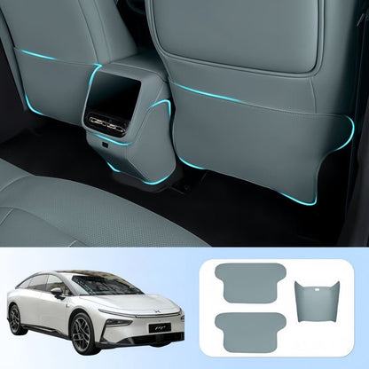 Leather Seat Back Anti-Kick Mat for 2026 XPENG P7+ - NICE EVS