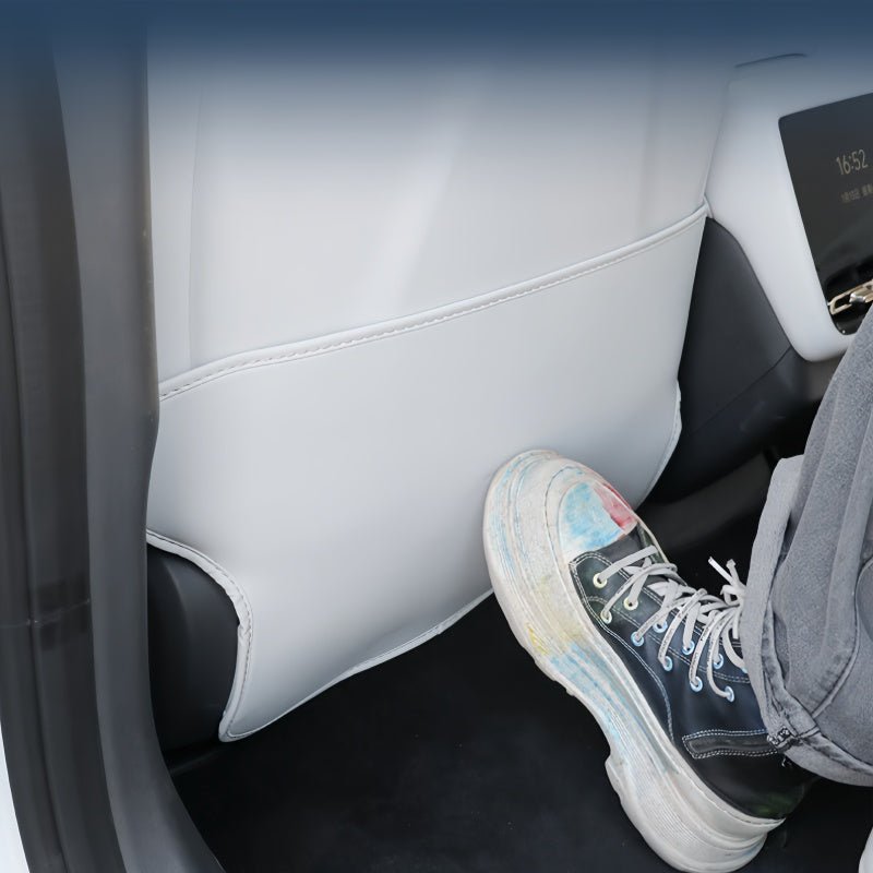 Leather Seat Back Anti-Kick Mat for 2026 XPENG P7+ - NICE EVS