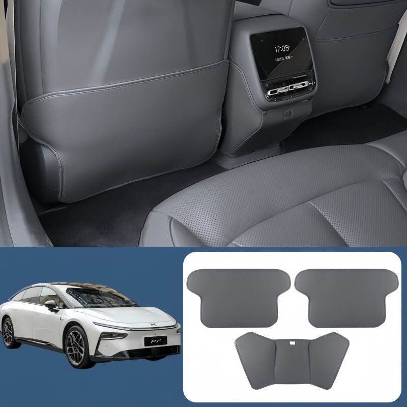 Leather Seat Back Anti-Kick Mat for 2026 XPENG P7+ - NICE EVS