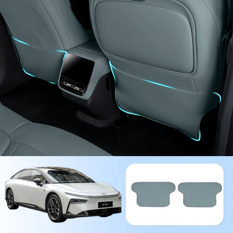Leather Seat Back Anti-Kick Mat for 2026 XPENG P7+ - NICE EVS