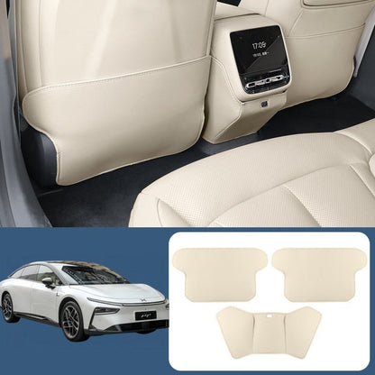 Leather Seat Back Anti-Kick Mat for 2026 XPENG P7+ - NICE EVS