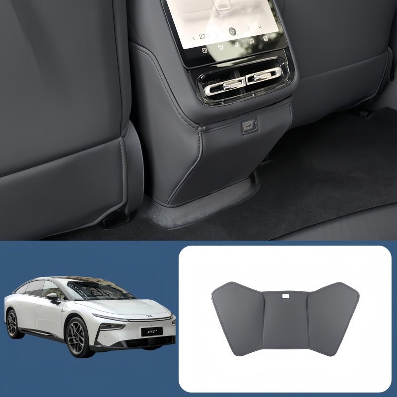 Leather Seat Back Anti-Kick Mat for 2026 XPENG P7+ - NICE EVS