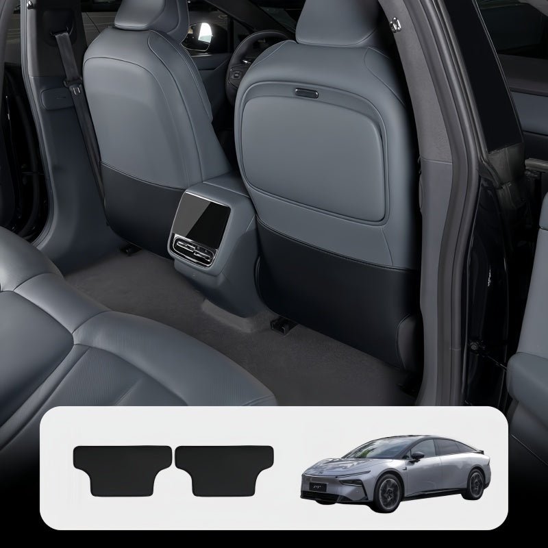 Leather Seat Back Anti-Kick Mat for 2026 XPENG P7+ - NICE EVS