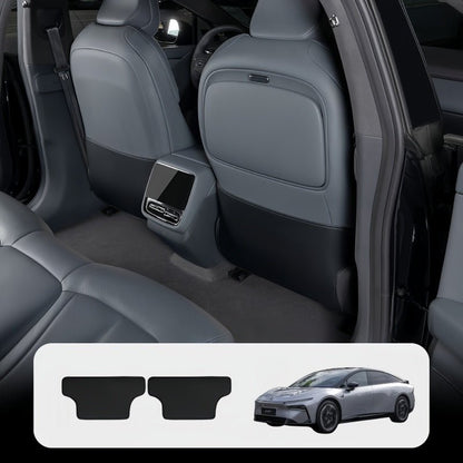 Leather Seat Back Anti-Kick Mat for 2026 XPENG P7+ - NICE EVS