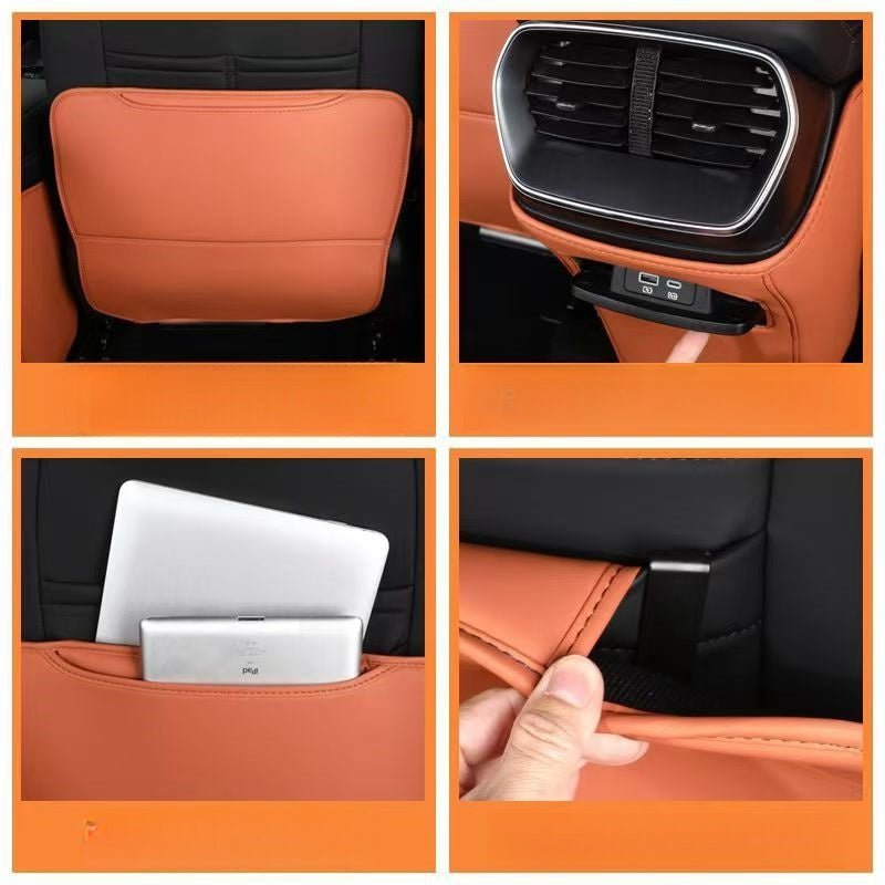 Leather Seat Back Anti-Kick Protector Mats for BYD Sealion 7 - NICE EVS