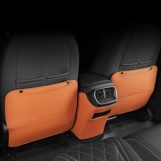 Leather Seat Back Anti-Kick Protector Mats for BYD Sealion 7 - NICE EVS