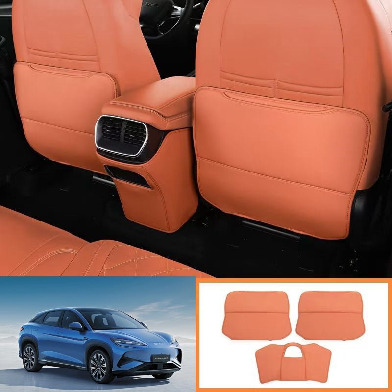 Leather Seat Back Anti-Kick Protector Mats for BYD Sealion 7 - NICE EVS