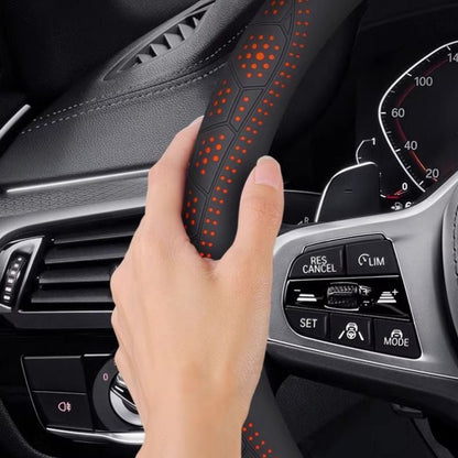 Leather Steering Wheel Cover for BYD Shark - NICE EVS