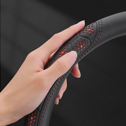Leather Steering Wheel Cover for BYD Shark - NICE EVS