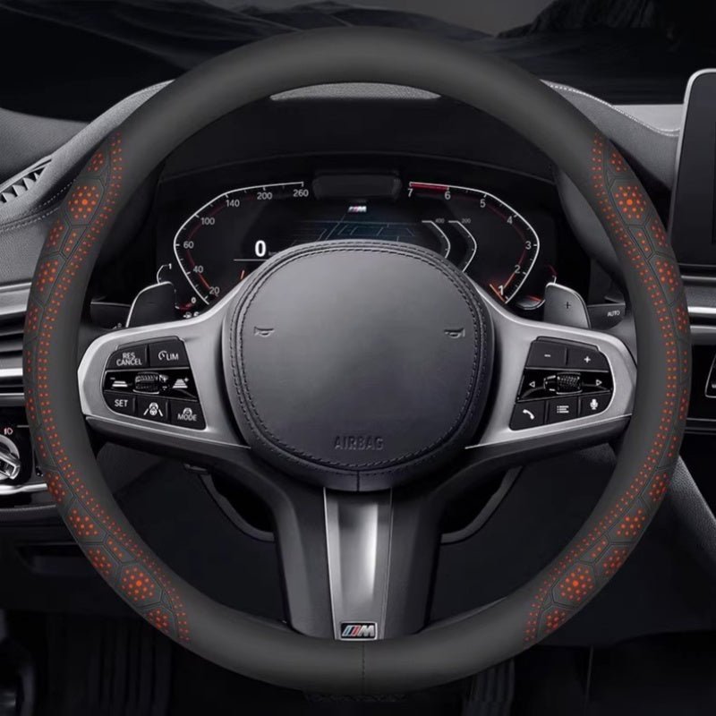 Leather Steering Wheel Cover for BYD Shark - NICE EVS