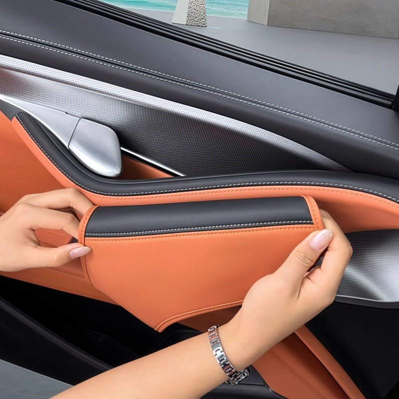 Leather Upper Door Handle Cover for BYD Sealion 7 - NICE EVS