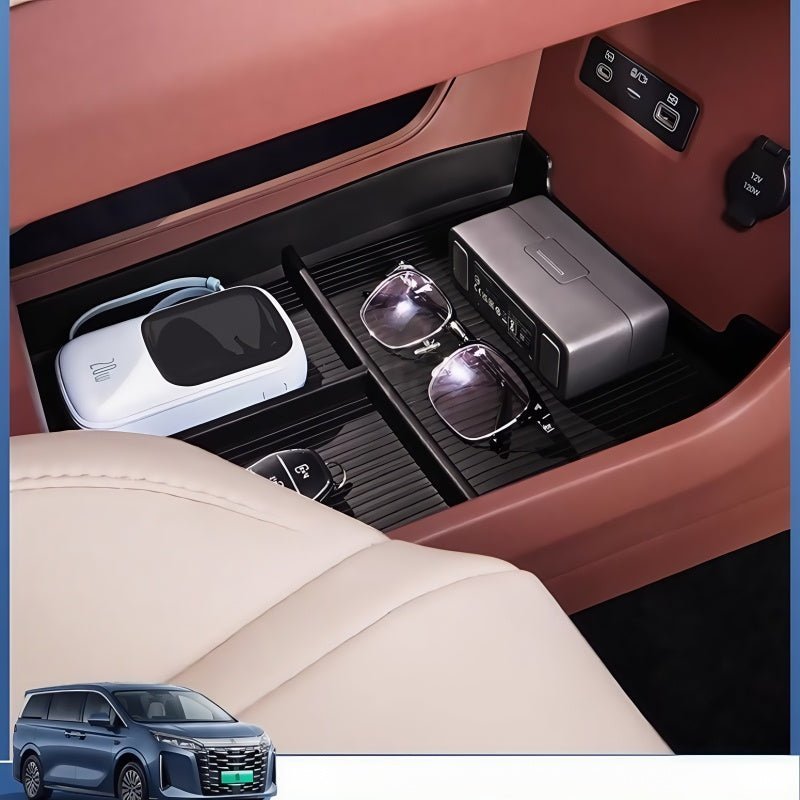 Lower Center Console Storage Box for BYD M9 - NICE EVS