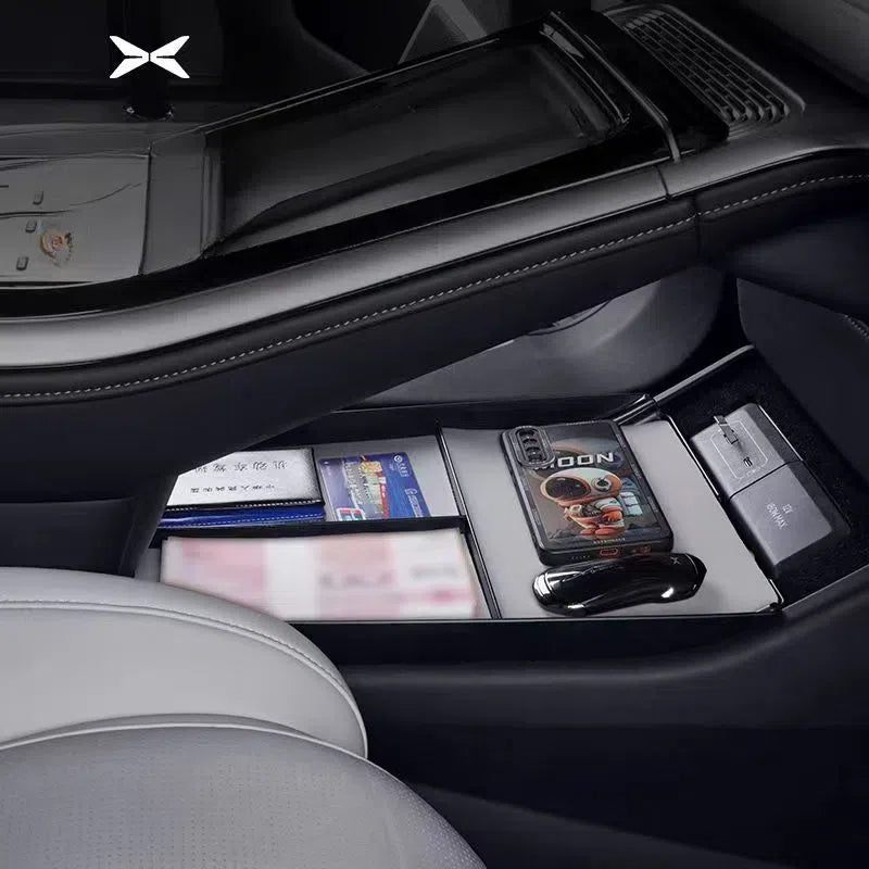 Lower Center Console Storage Box for XPeng G9 - NICE EVS