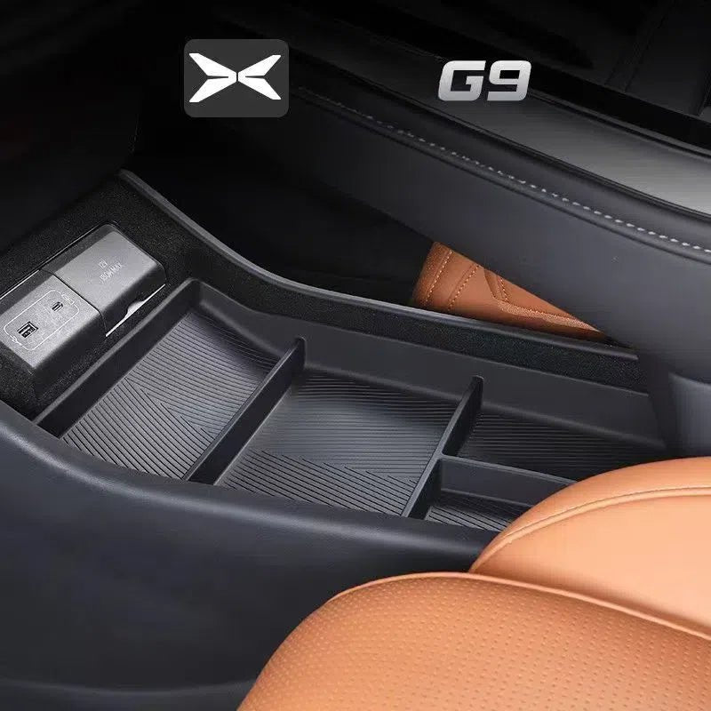 Lower Center Console Storage Box for XPeng G9 - NICE EVS