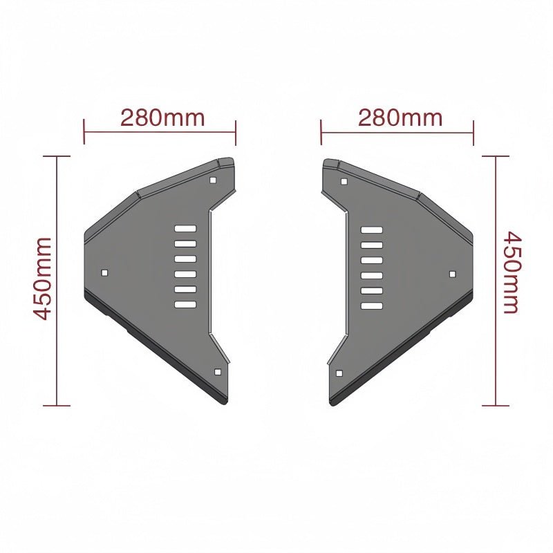 Lower Control Arm Skid Plate for BYD Leopard 5/8 & Denza B5/B8 - NICE EVS