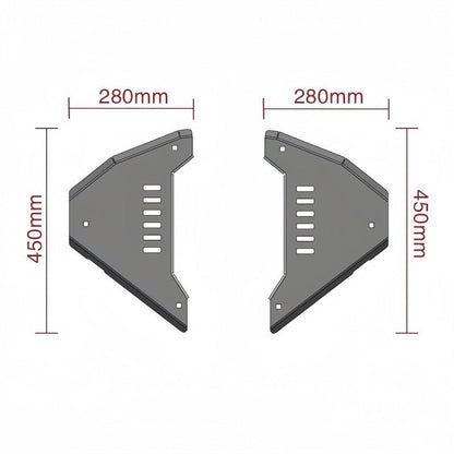 Lower Control Arm Skid Plate for BYD Leopard 5/8 & Denza B5/B8 - NICE EVS